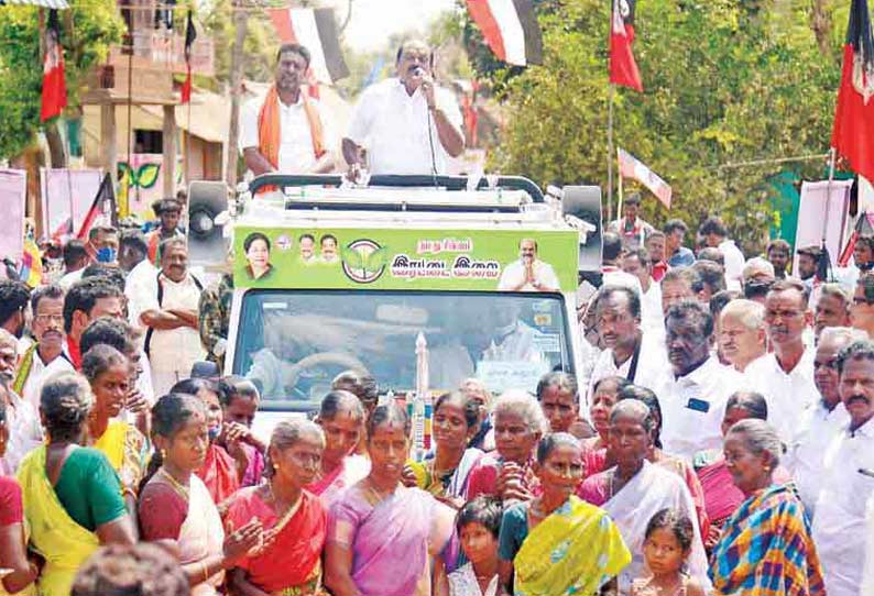 இலவசமாக வீடு கட்டித்தர வேண்டும் என கோரிக்கை: அ.தி.மு.க. ஆட்சிக்கு வந்ததும் மக்களின் கோரிக்கைகள் நிறைவேற்றப்படும்; ஒரத்தநாடு தொகுதியில் பிரசாரத்தில் ஈடுபட்ட அ.தி.மு.க. வேட்பாளர் வைத்திலிங்கம் உறுதி