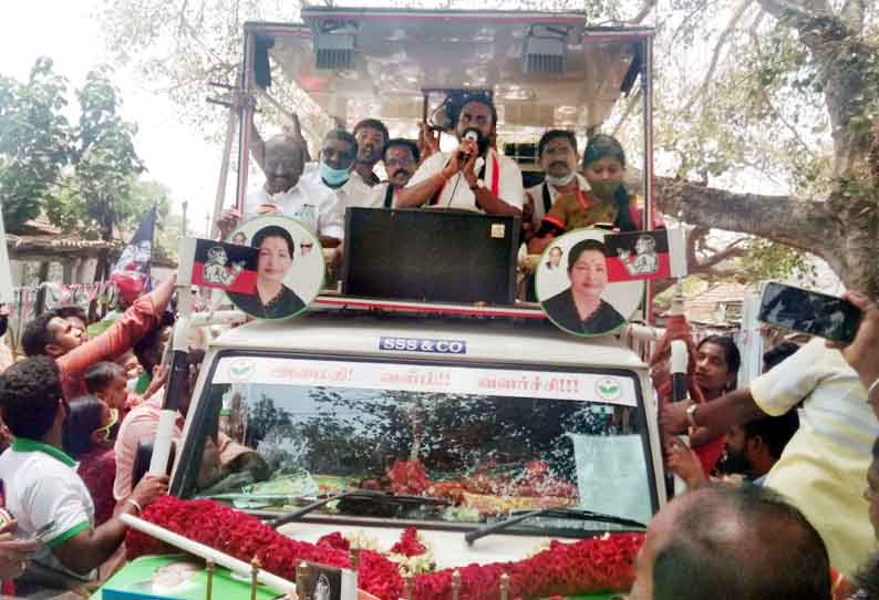 நான் தேர்தல் காலத்தில் மட்டும் மக்களை சந்தித்து ஓட்டு கேட்டு வருபவனல்ல! முத்திபாளையத்தில் அமைச்சர் வேலுமணி பிரச்சாரம்