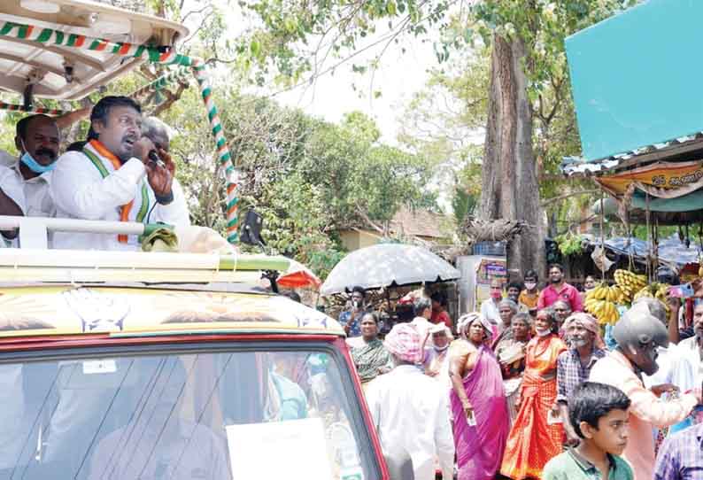 குளச்சலில் ஒருங்கிணைந்த மீன்பிடி துறைமுகம் அமைக்கப்படும் - காங்கிரஸ் வேட்பாளர் விஜய்வசந்த் வாக்குறுதி