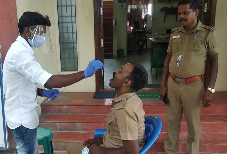 தியாகதுருகம் சப் இன்ஸ்பெக்டர் உள்பட 180 பேருக்கு கொரோனா மாவட்ட அளவில் பாதிப்பு 15 ஆயிரத்தை தாண்டியது