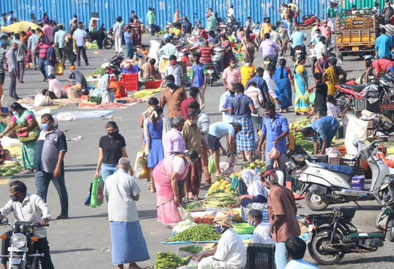 சேலம் ஆற்றோரம் காய்கறி மார்க்கெட் பழைய பஸ் நிலையத்துக்கு இடமாற்றம்