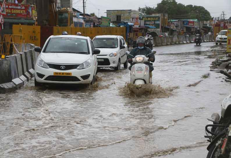 கோவையில் விடிய, விடிய பெய்த மழை