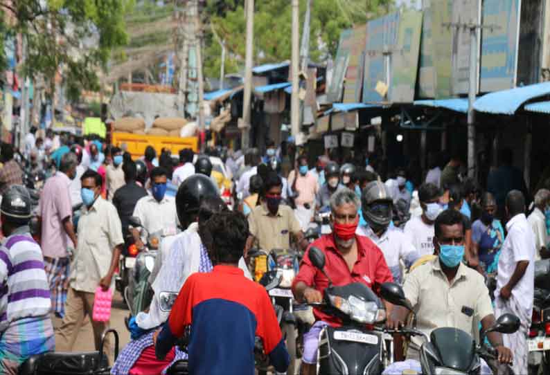 புதிய ஊரடங்கு கட்டுப்பாடு அமல்: நெல்லையில் காலை 10 மணியுடன் கடைகள் அடைப்பு