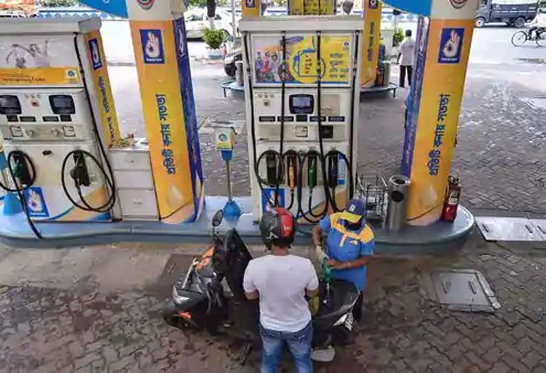 நடப்பு மாதத்தில் 12-வது முறையாக எரிபொருள் விலை உயர்வு: மும்பையில் ஒரு லிட்டர் பெட்ரோல் ரூ.100- ஐ நெருங்குகிறது