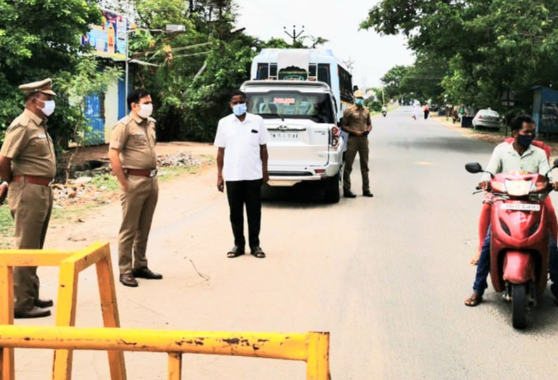 ஊரடங்கு உத்தரவை மதிக்காமல்  தேவையின்றி சுற்றித்திரிபவர்கள் மீது பாரபட்சமின்றி நடவடிக்கை எடுங்கள் போலீஸ் சூப்பிரண்டு ஜியாவுல்ஹக் போலீசாருக்கு உத்தரவு