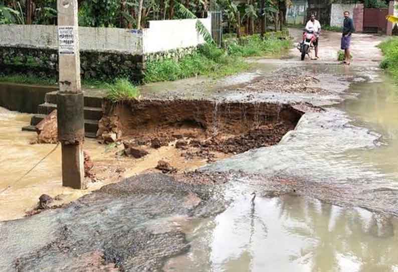 குமரியில் ஒரே நாளில் 17 வீடுகள் சேதம்