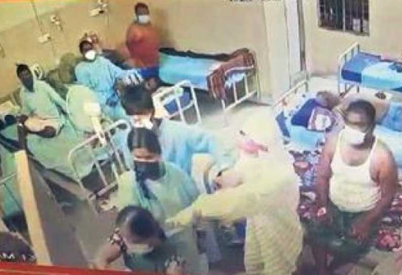 “தந்தைக்கு முறையாக சிகிச்சை அளிக்கவில்லை” - டாக்டர் மீது தாக்குதல் நடத்திய மகன்