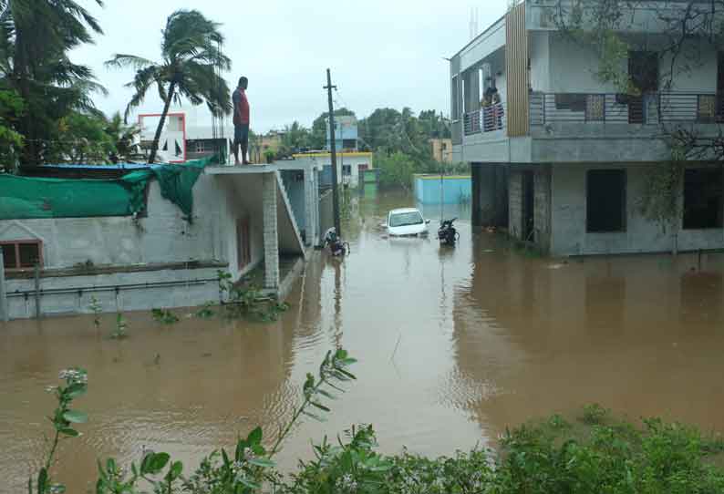 நாகர்கோவிலில் கொட்டி தீர்த்த கனமழை