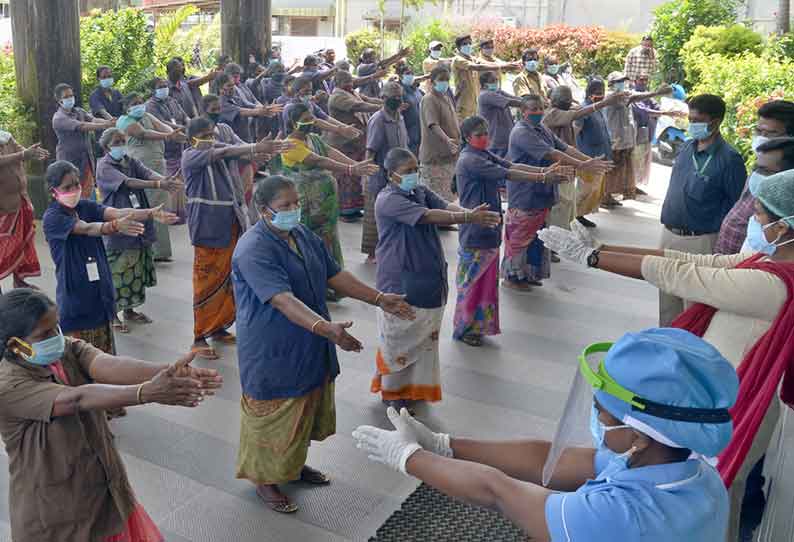 மன அழுத்தத்தை போக்க மூச்சு பயிற்சி அவசியம் யோகா டாக்டர் அர்ச்சனா விழிப்புணர்வு