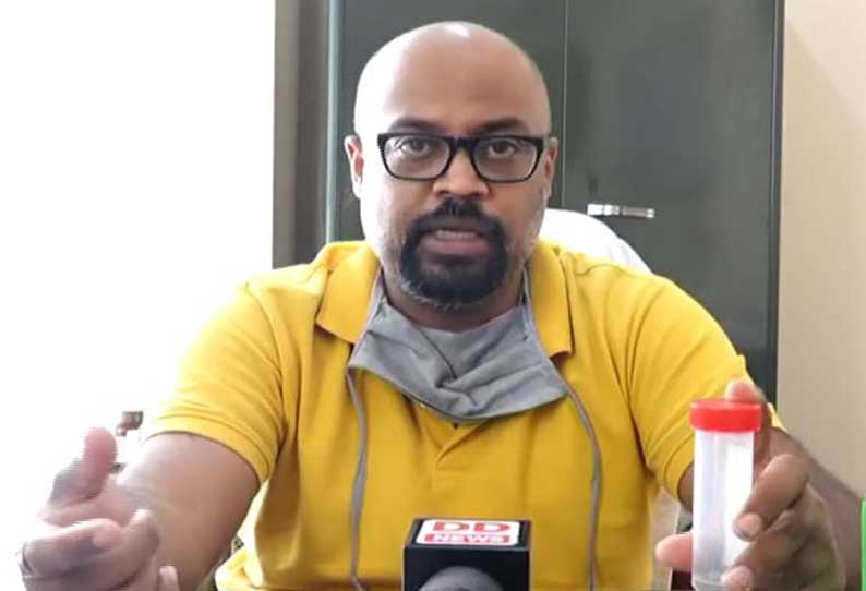உப்புத் தண்ணீரில் வாய் கொப்பளித்து கொரோனா பரிசோதனை: நாக்பூர் விஞ்ஞானிகள் சாதனை