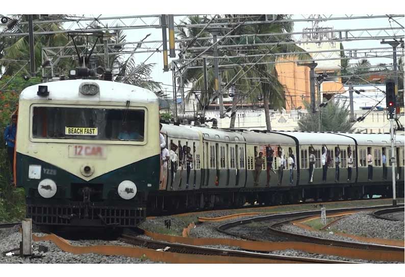 சென்னையில் இன்று முதல் மின்சார ரெயில் சேவை அதிகரிப்பு 202105310020277657_Electric-train-service-increase-in-Chennai-from-today_SECVPF