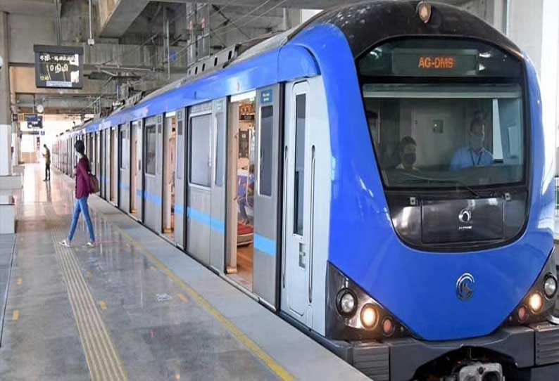 Metro Rail Service In Chennai Extended Till 12 Midnight சென்னையில் மெட்ரோ ரெயில் சேவை நள்ளிரவு