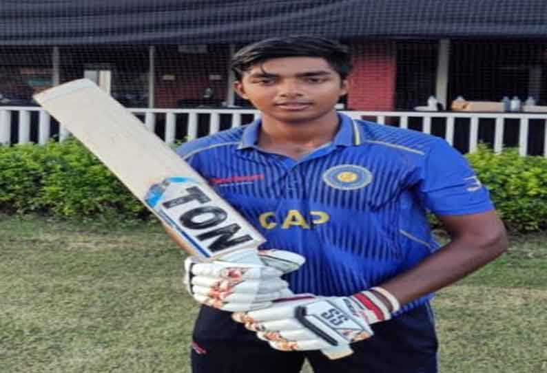 19 வயதுக்கு உள்பட்டோருக்கான கிரிக்கெட்: இந்திய ஏ அணியில் நேயன் காங்கேயனுக்கு இடம்- ஈரோட்டை சேர்ந்தவர்