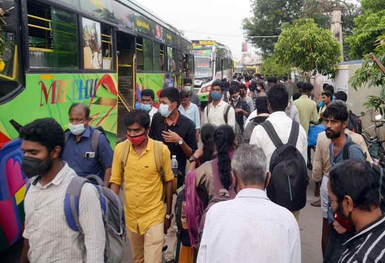 தீபாவளி பண்டிகையையொட்டி ஈரோட்டில் இருந்து வெளியூர்களுக்கு 200 சிறப்பு பஸ்கள்