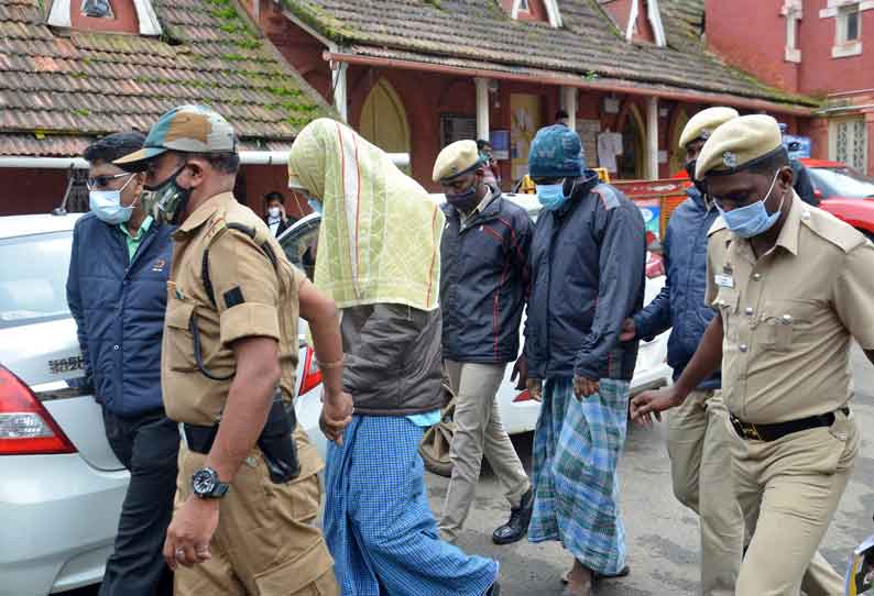 கோடநாடு கொலை, கொள்ளை வழக்கில் கனகராஜ் அண்ணன் உள்பட 2 பேருக்கு நீதிமன்ற காவல் நீட்டிப்பு