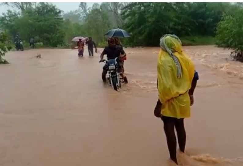 புதுக்கோட்டை மாவட்டத்தில் இடைவிடாமல் மழை