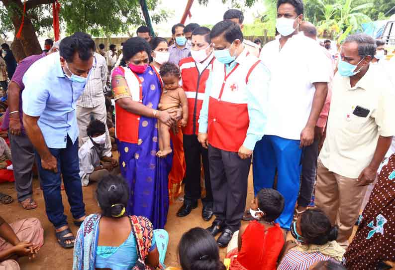 நரிக்குறவர் இன மக்களுக்கு குடியிருப்புகள்