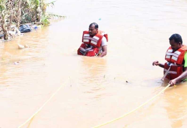 கொலை செய்து வீசப்பட்ட 2 பேர் உடல்களை மீட்க பேரிடர் மீட்பு படை வருகை