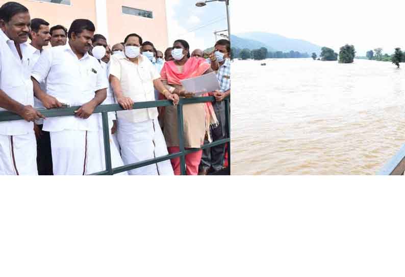 காவிரி உபரிநீரை ஏரிகளில் நிரப்பும் திட்டத்தை செயல்படுத்த விரிவான ஆய்வு ஒகேனக்கல்லில் அமைச்சர் துரைமுருகன் தகவல்