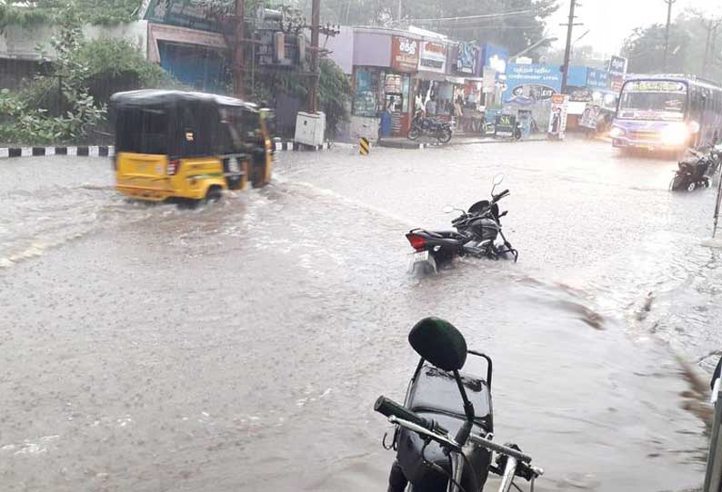 பழனி, கொடைக்கானலில் கொட்டித்தீர்த்த மழை