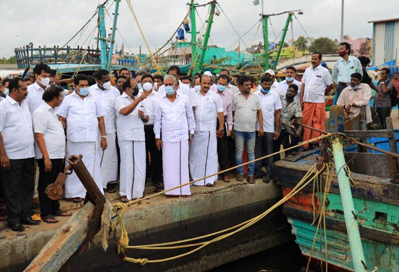 படகு சேதங்களை குழு அமைத்து ஆய்வு செய்யப்படும்: மீன்வளத்துறை அமைச்சர்