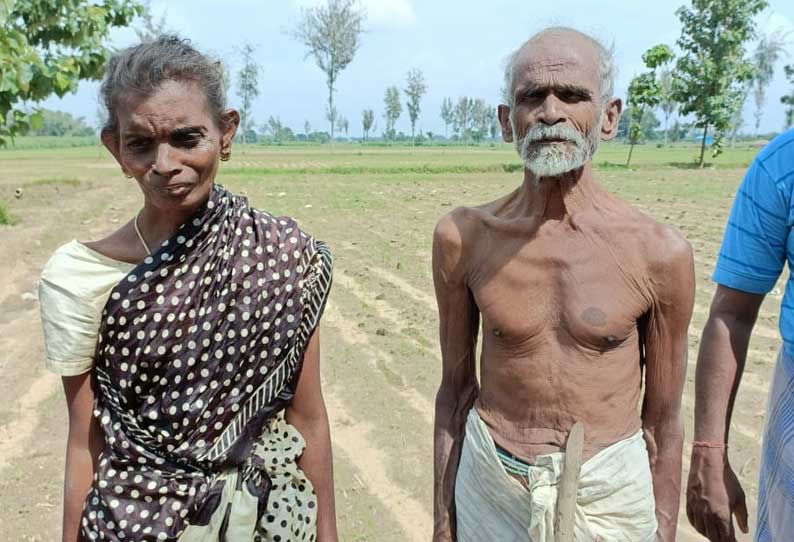 மழை வெள்ளம் சூழ்ந்ததால்  மோட்டார் கொட்டகையின் மேற்கூரையில் 2 நாட்களாக தவித்த தம்பதி