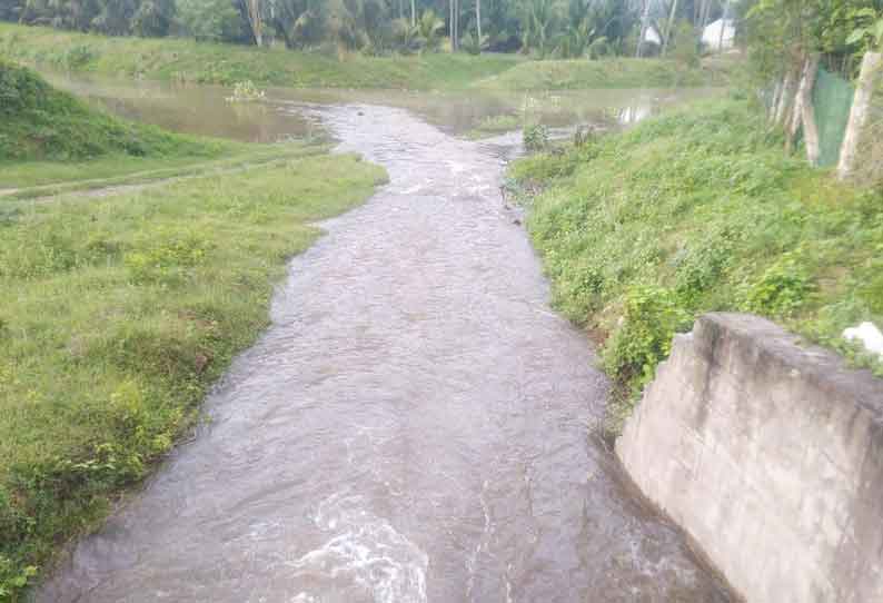 கோதவாடி குளத்துக்கு மீண்டும் தண்ணீர் திறப்பு