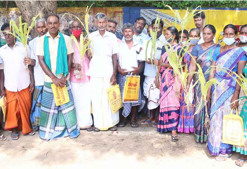 விவசாயிகளை ஏமாற்றிய விதைநெல் விற்பனையாளர்கள் மீது நடவடிக்கை கோரி கலெக்டரிடம் மனு