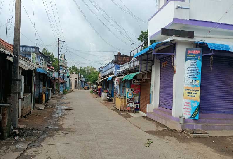 கடம்பூரில் ரெயில்வே மேம்பாலம் அமைக்கக் கோரி கடையடைப்பு மற்றும் ஆர்ப்பாட்டம் நடந்தது