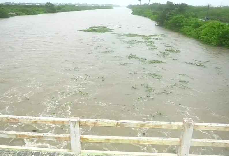 காரைக்காலில் 5 ஆயிரம் ஹெக்டேர் நெற்பயிர் நீரில் மூழ்கியது