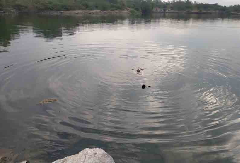 ஆலங்குளம் குவாரியில் தண்ணீர் பெருகியது