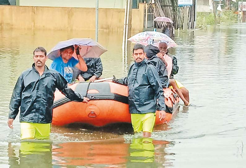 வரதராஜபுரம் பகுதியில் தொடரும் மழை வெள்ள தேக்கம்