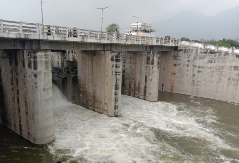 பிச்சாட்டூர் அணையில் இருந்து 5 ஆயிரம் கன அடி தண்ணீர் திறப்பு