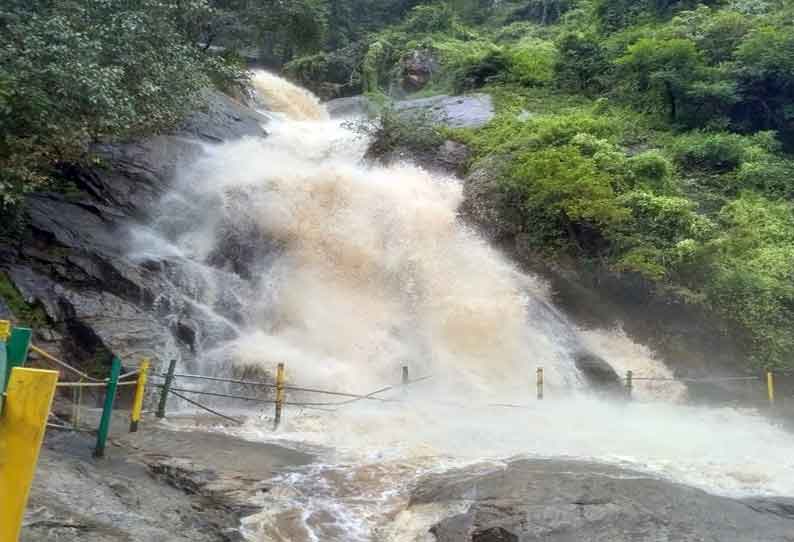 வெள்ளப்பெருக்கு காரணமாக குரங்கு நீர்வீழ்ச்சிக்கு செல்ல தடை நீட்டிப்பு