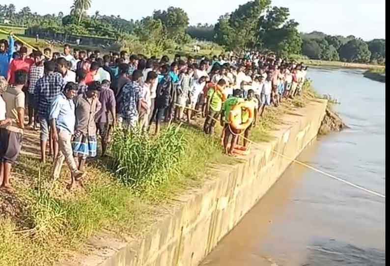 கடலூர் அருகே  மலட்டாற்று வெள்ளத்தில் அடித்து செல்லப்பட்ட மாணவர்