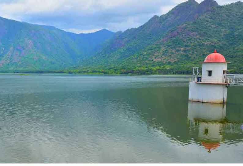 திண்டுக்கல் காமராஜர் அணை நீர்மட்டம் 18 அடியாக உயர்வு