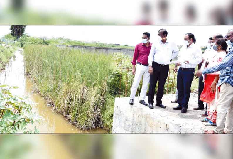 வடகிழக்கு பருவமழை முன்னேற்பாடுகள் - கண்காணிப்பு அலுவலர் திடீர் ஆய்வு