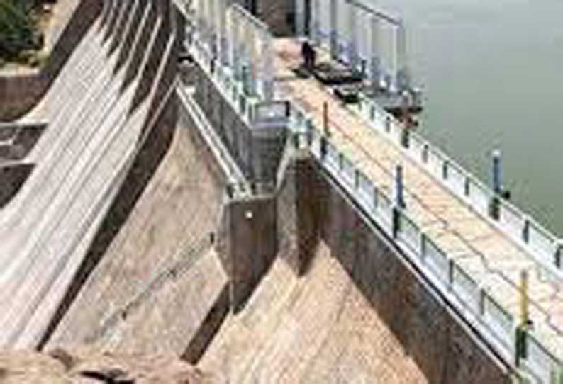 Sathanur Dam 1227 cubic feet per second நீர் Water level rises sharply due to flooding சாத்தனூர் அணைக்கு வினாடிக்கு 1227 கன அடி ‌தண்ணீர் வரத்தால் நீர் மட்டம் கிடுகிடு உயர்வு