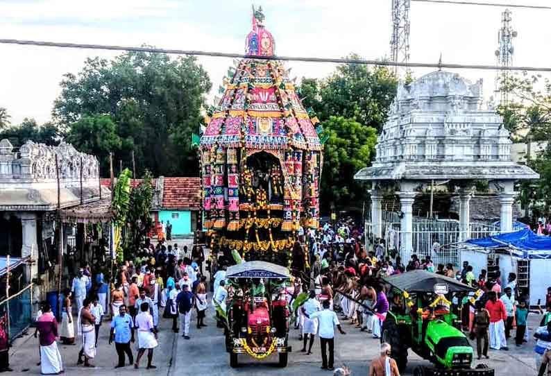 குணசீலம் பிரசன்ன வெங்கடாஜலபதி கோவில் தேரோட்டம்