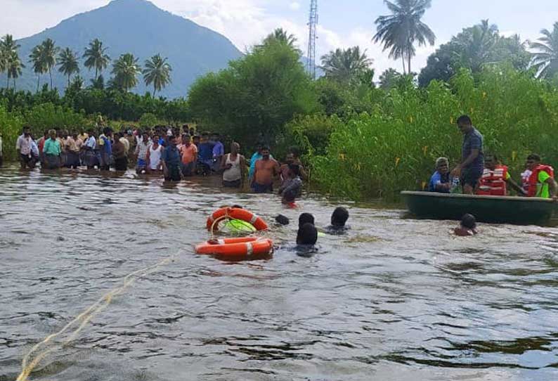 ஓமலூர் அருகே ஏரியில் மூழ்கி பிளஸ்-2 மாணவர் பலி-ஒரு மணி நேரத்துக்கு பிறகு உடல் மீட்பு