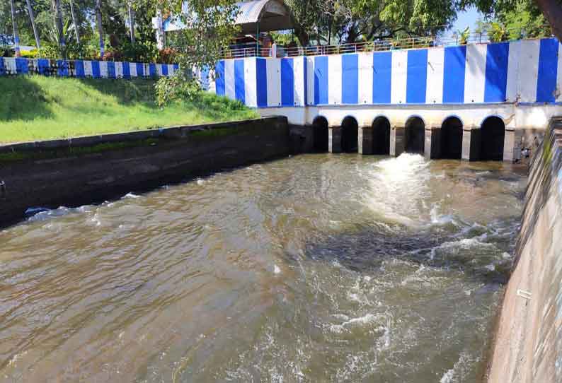 கொடிவேரி அணையிலிருந்து தடப்பள்ளி-அரக்கன்கோட்டை பாசன பகுதிகளுக்கு தண்ணீர் திறப்பு