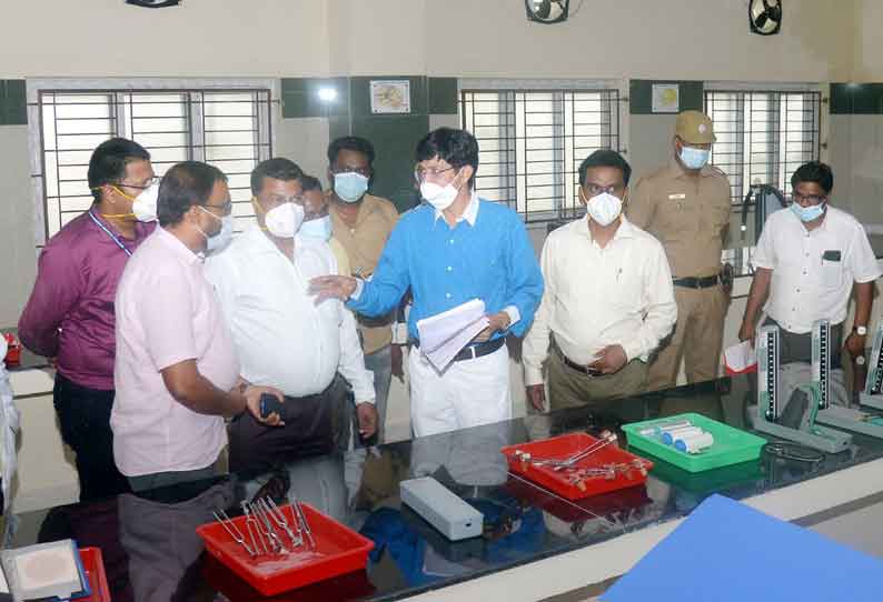 திண்டுக்கல் அரசு மருத்துவக்கல்லூரியில் இந்த ஆண்டு மாணவர் சேர்க்கை; சுகாதாரத்துறை செயலாளர் தகவல்