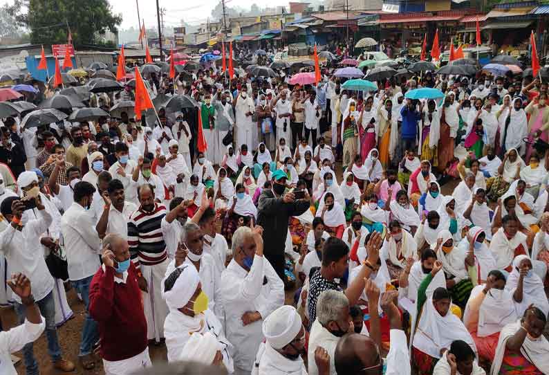 ஹெத்தையம்மன் கோவில்களை அறநிலையத்துறையின் கீழ் கொண்டு வர பொதுமக்கள் எதிர்ப்பு