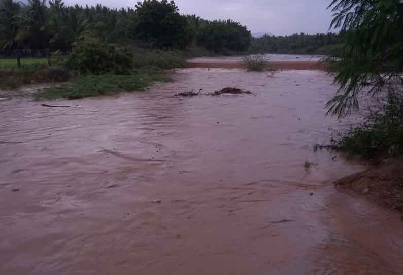 நிரம்பி வழியும் தடுப்பணைகள்