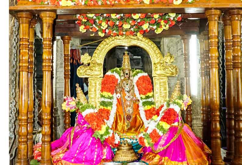 ஸ்ரீரங்கம் ரெங்கநாதர் கோவிலில் ஊஞ்சல் உற்சவம்