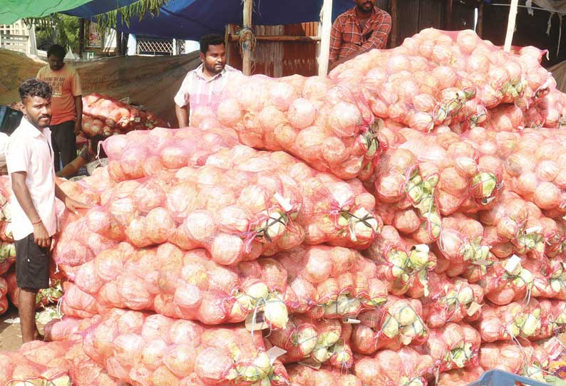 தொடர் மழையால் முட்டைகோஸ் விலை  சரிவு