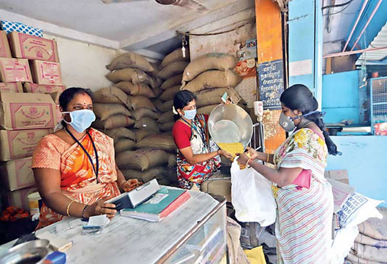 தீபாவளி பண்டிகையையொட்டி கூடுதல் நேரம் ரேஷன் கடைகள் செயல்படும்;  காஞ்சீபுர கலெக்டர் தகவல்