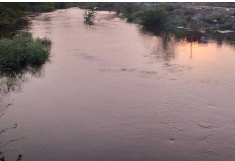 பொன்னை ஆற்றங்கரையோர மக்களுக்கு வெள்ள அபாய எச்சரிக்கை