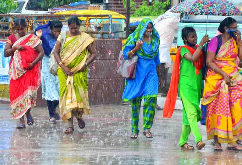 விருதுநகரில் மழை