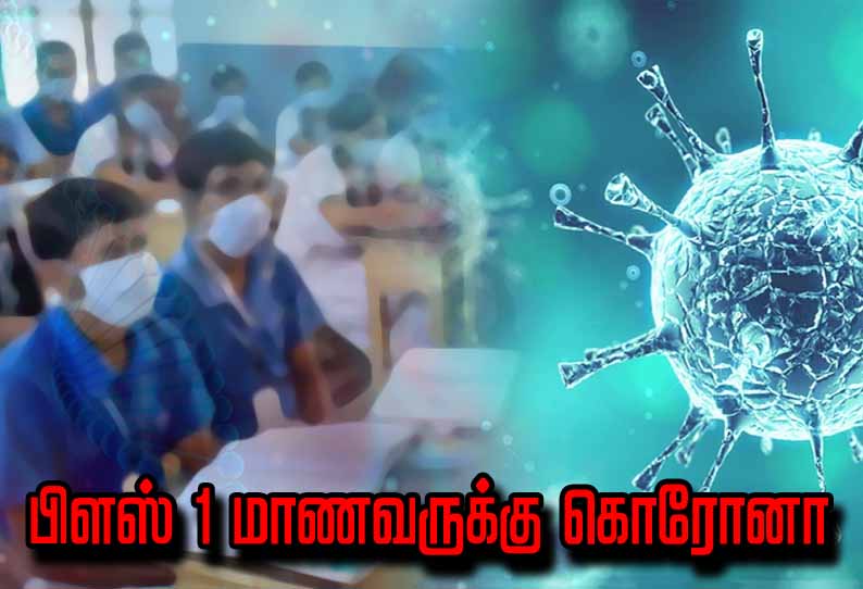 வியாசர்பாடியில் தனியார் பள்ளியில் பிளஸ்-1 மாணவருக்கு கொரோனா